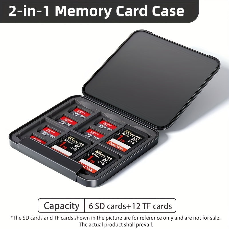 Llano Card Case Holder Water Resistant & Anti-Shock Memory Card