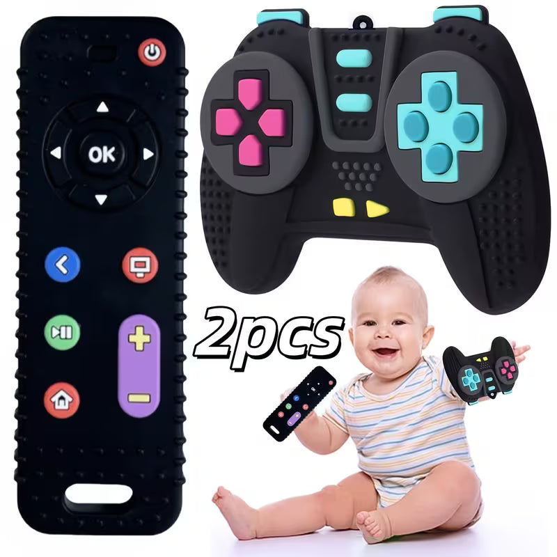 1/2-Piece Pack Baby Teething Toy Silicone