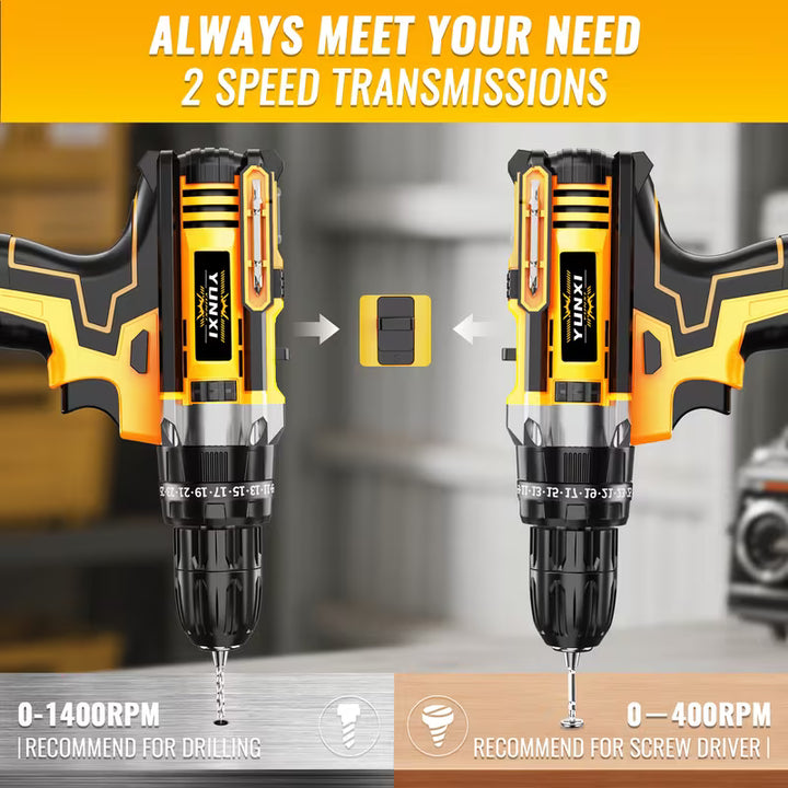 21V Cordless Drill/driver Set