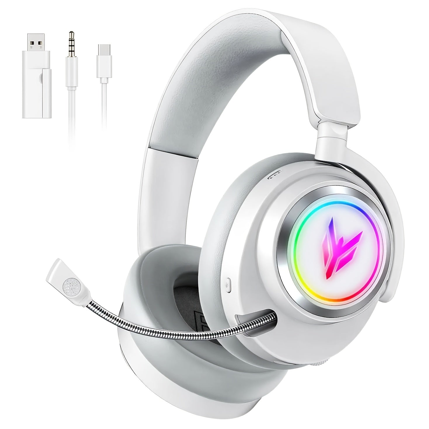 Wireless Gaming Headset for PS5 PS4pcs Switch Mac - 2.4GHz