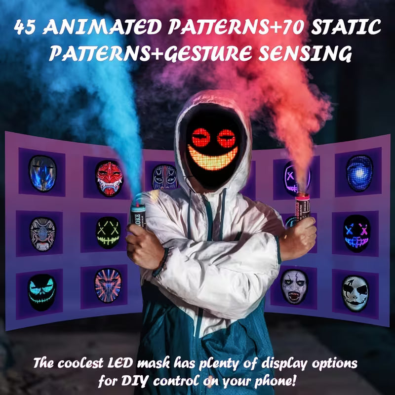 Face Transforming LED Mask