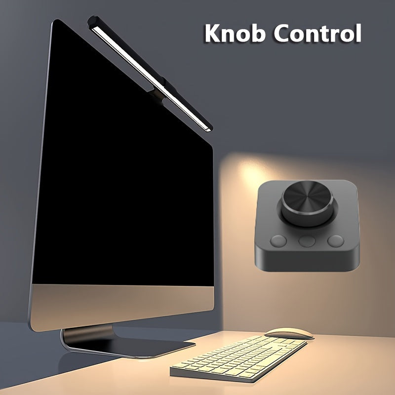 Monitor Light Bar with Mechanical Switch Wireless Remote Dual Control