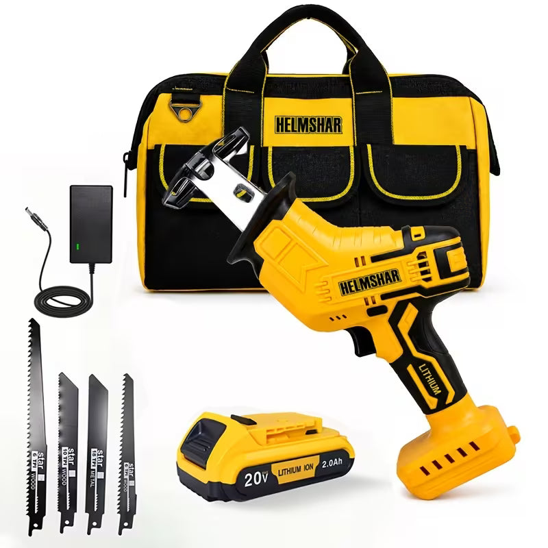 Cordless Reciprocating Saw, 0-3500 SPM Variable Speed, Wood