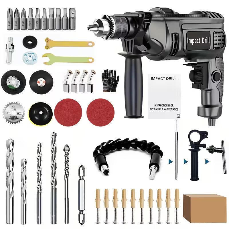 Percussion Drills, Wire Drills, Electric Drills, Percussion Drills, Plug-in Drills, Handheld Drills