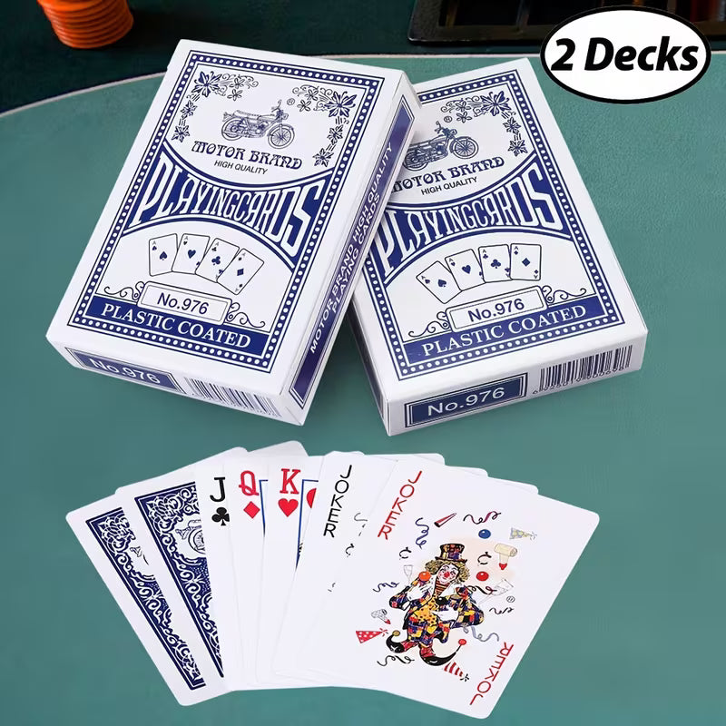 2 Packs LOTFANCY Playing Cards Paper