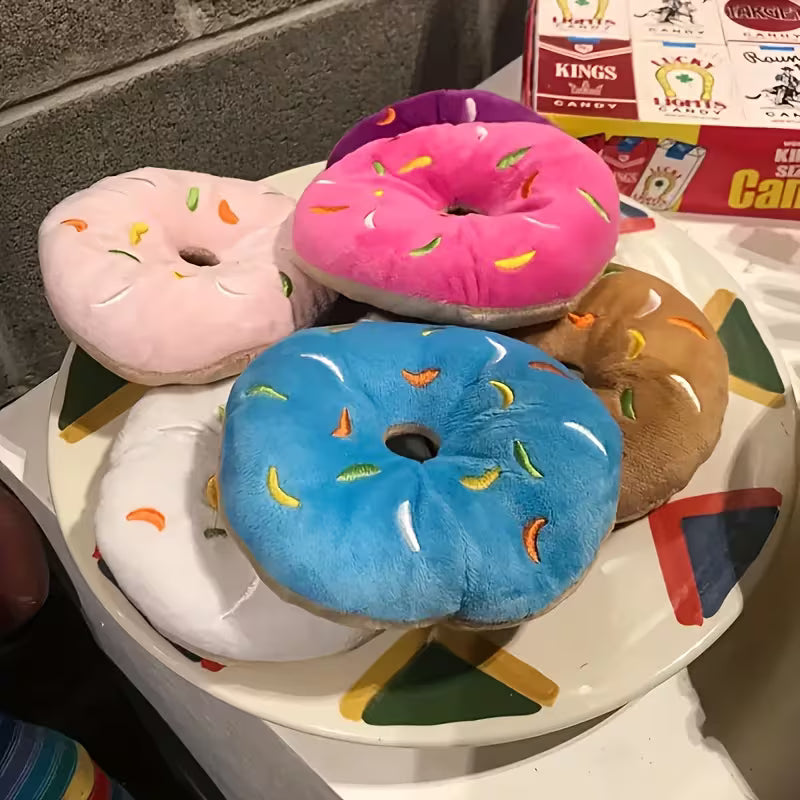 Plush Donut-Shaped Toys Designed Set
