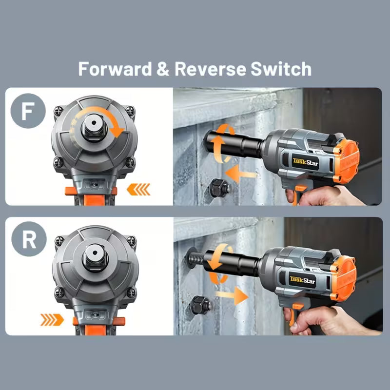 The Ratchet Wrench Is Available for Individual Purchase Electric Ratchet Wrench 3/8 Inch + 400 Nm