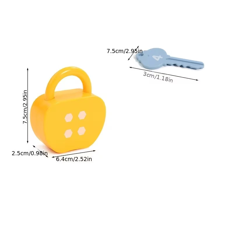 Number Learning Locks with Keys