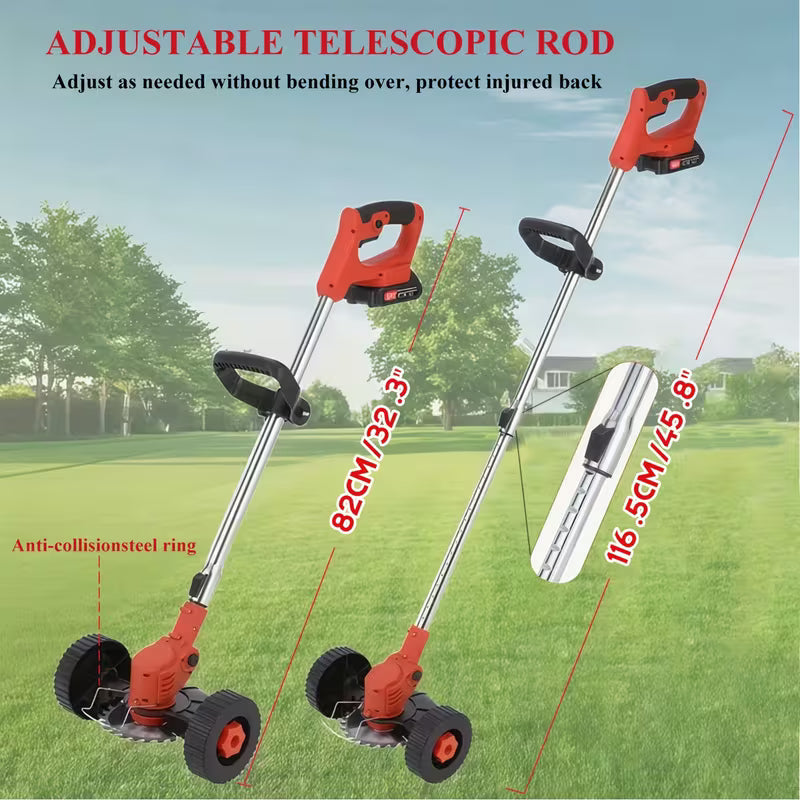 Portable Home Cordless Electric Lawnmower