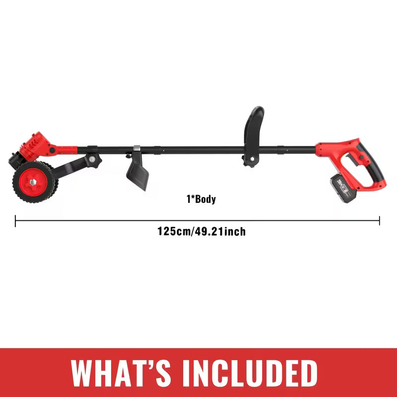 Firenheip 3-In-1 20V Cordless Lawn Mower Trimmer Edger (Choice of 8 Or 5 Spools) Home Garden Weed