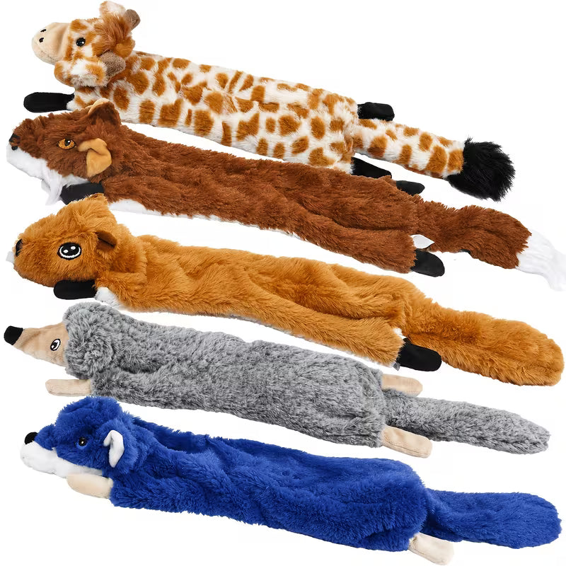 Durable Dog Toys, Squeaky Puppy Toys Tough Dog Squeaky Toys Set