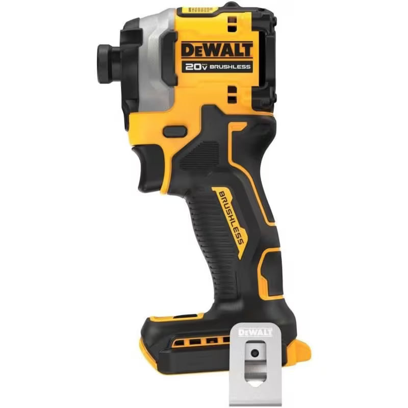 DEWALT ATOMIC 20V MAX* 1/4 in. Brushless Cordless 3-Speed Impact Driver one-pack (DCF850B)