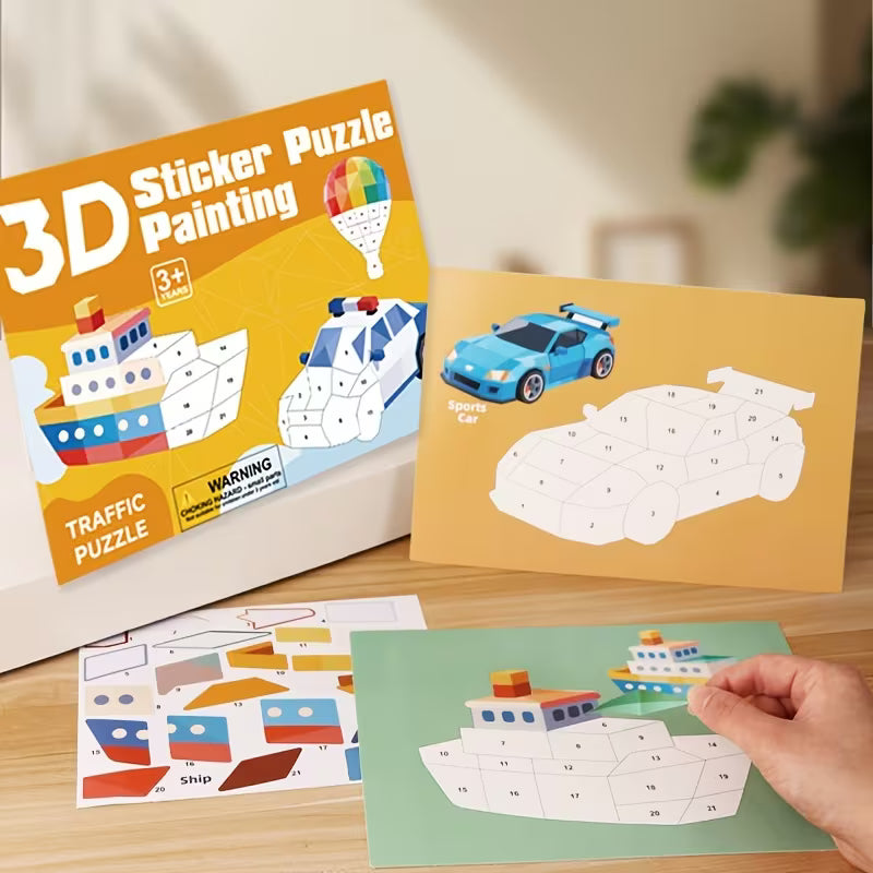 Creative Fun with 8 Stickers