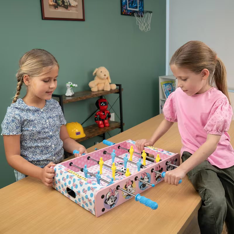 Minnie Mouse Wooden Tabletop Foosball Game