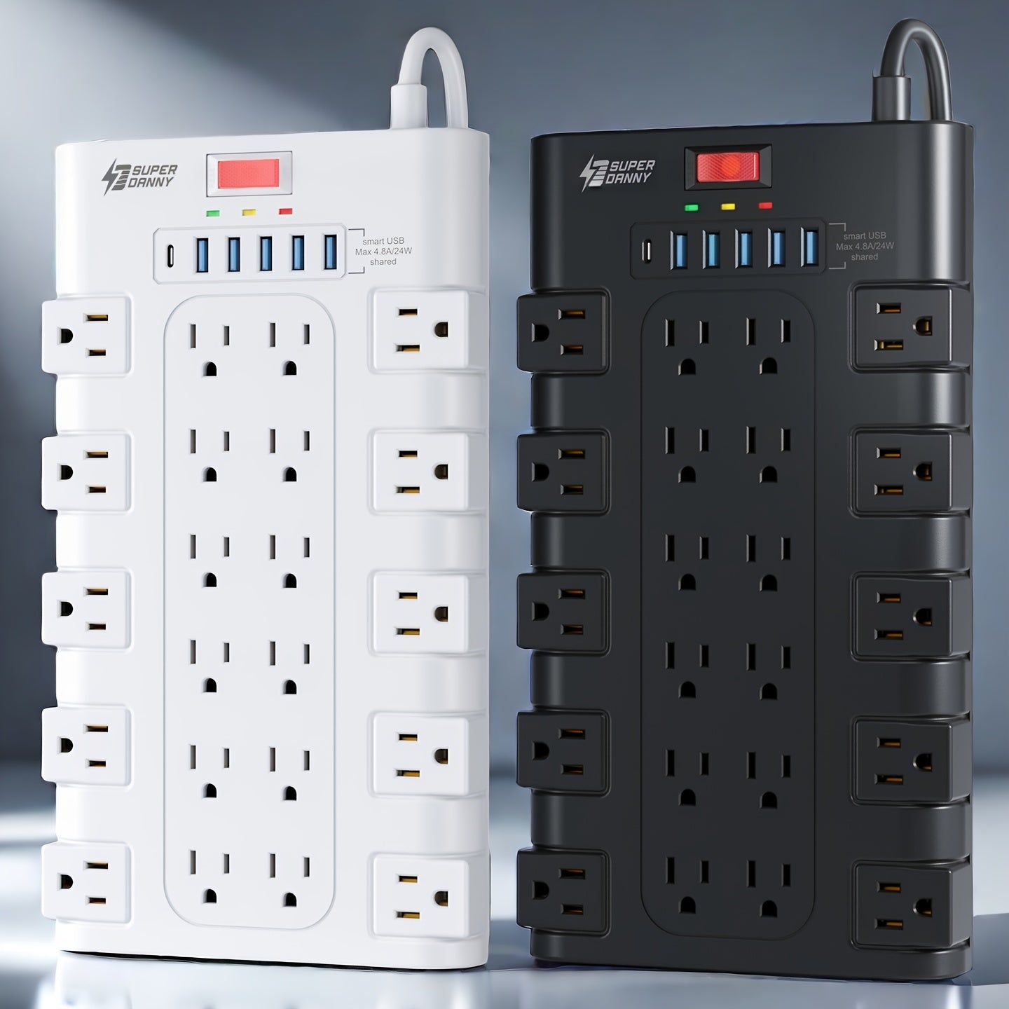28in 1 Surge Protector Power Strip
