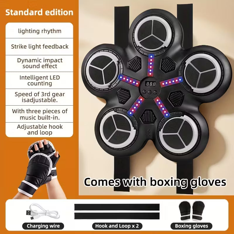 Smart Boxing Sensory Training Machine with Music