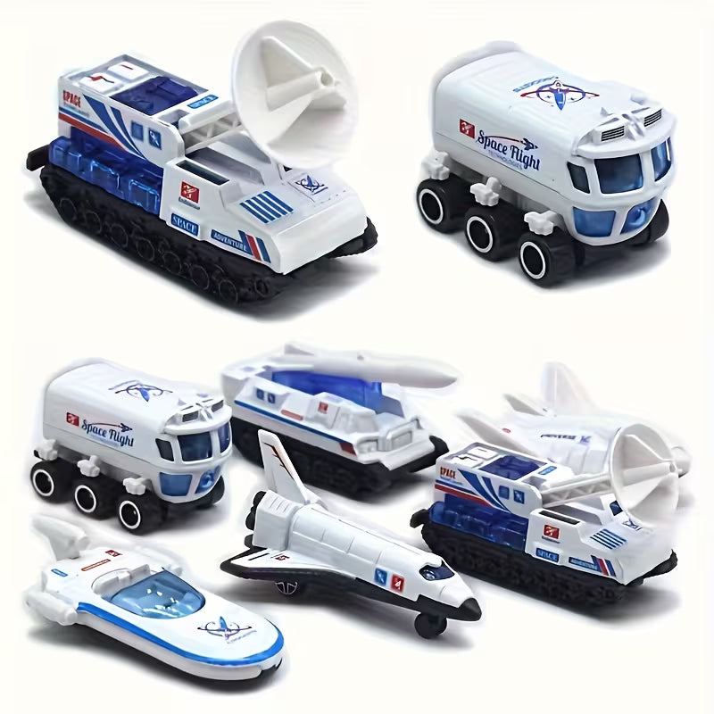 1:64 alloy space shuttle combination toy set, give children fun