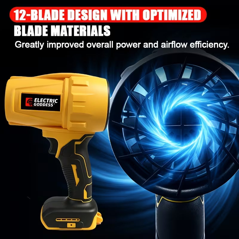 1000G Blowing Force, 30000RPM Brushless Cordless Air Blower
