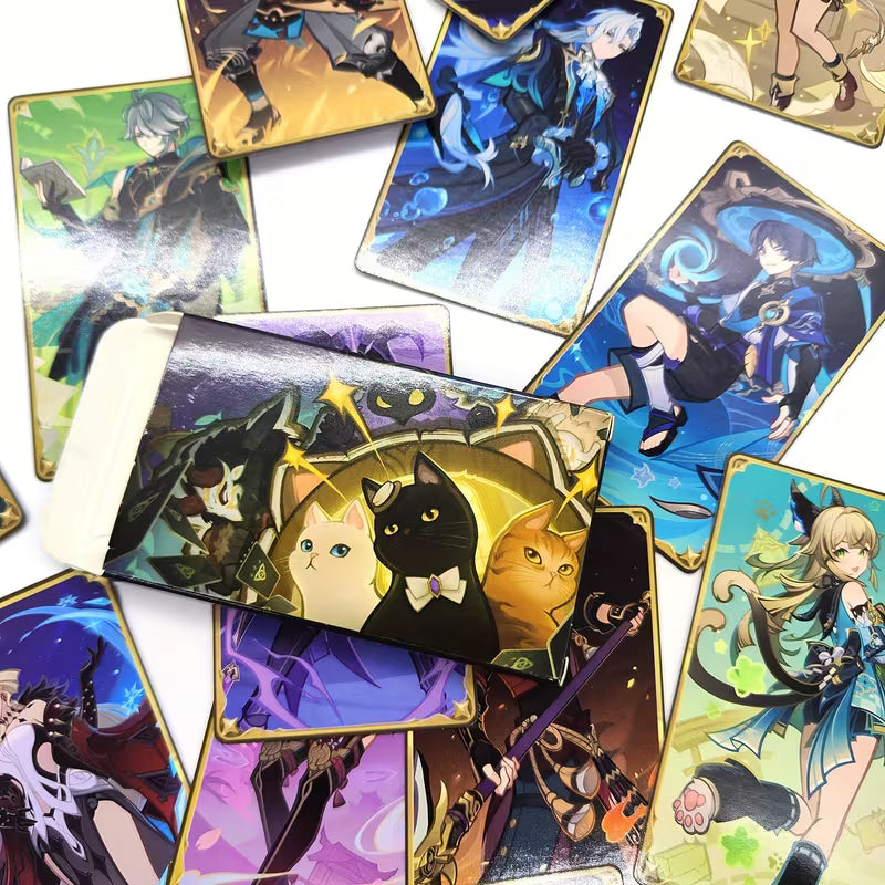 Hot Game Genius Invokation TCG Character Cards Set
