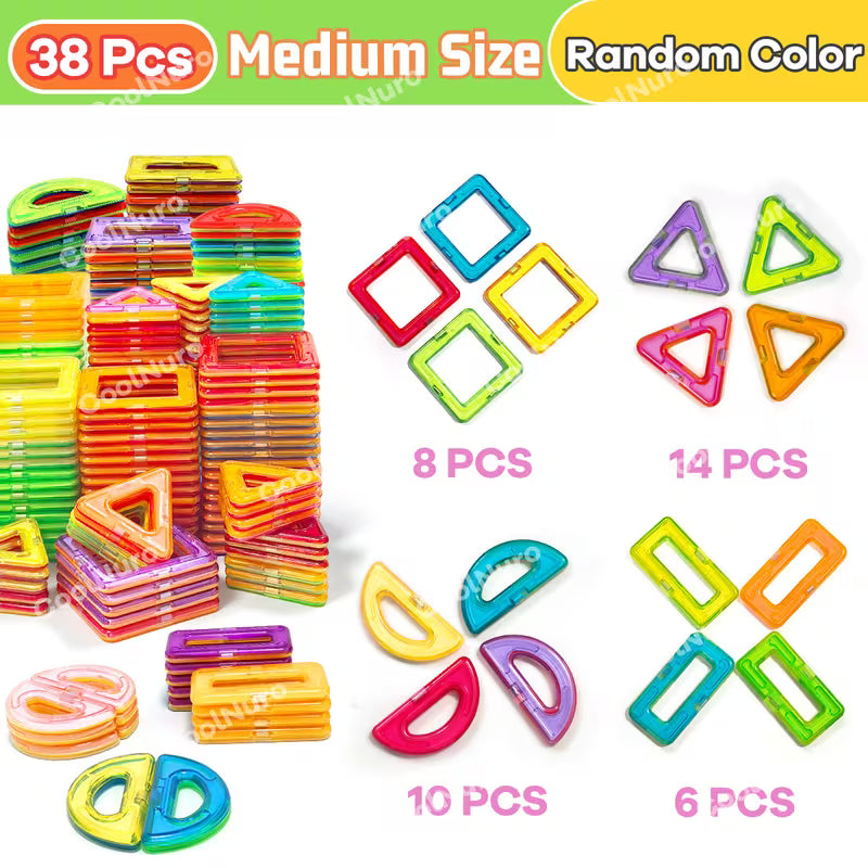 Magnetic Blocks Building Toys
