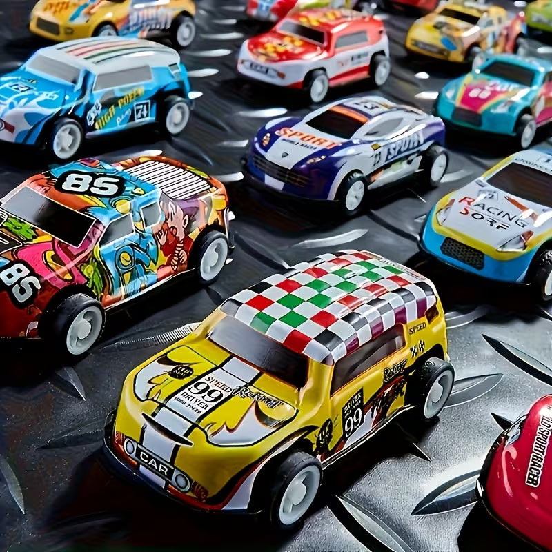 Stylish Car Models, Including Racing Cars Set