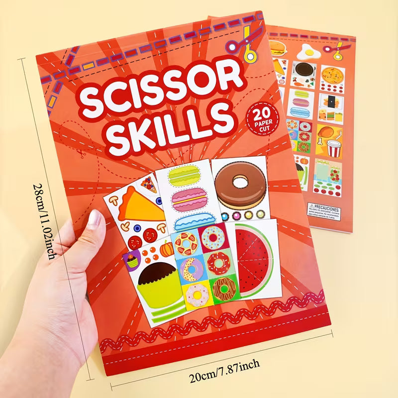 Paper Cutting Book • a Fun Cartoon Activity for Crafts • Promoting