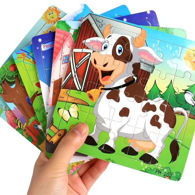 20-Piece Wooden Puzzle