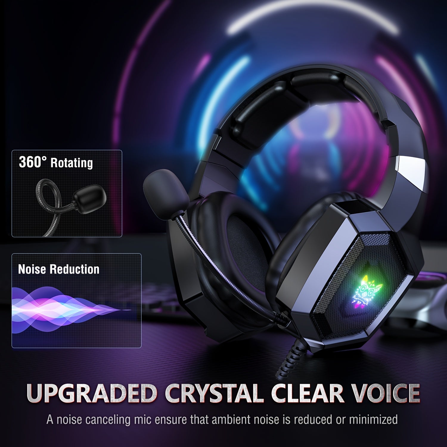 ONIKUMA K8 Professional Gaming Headset