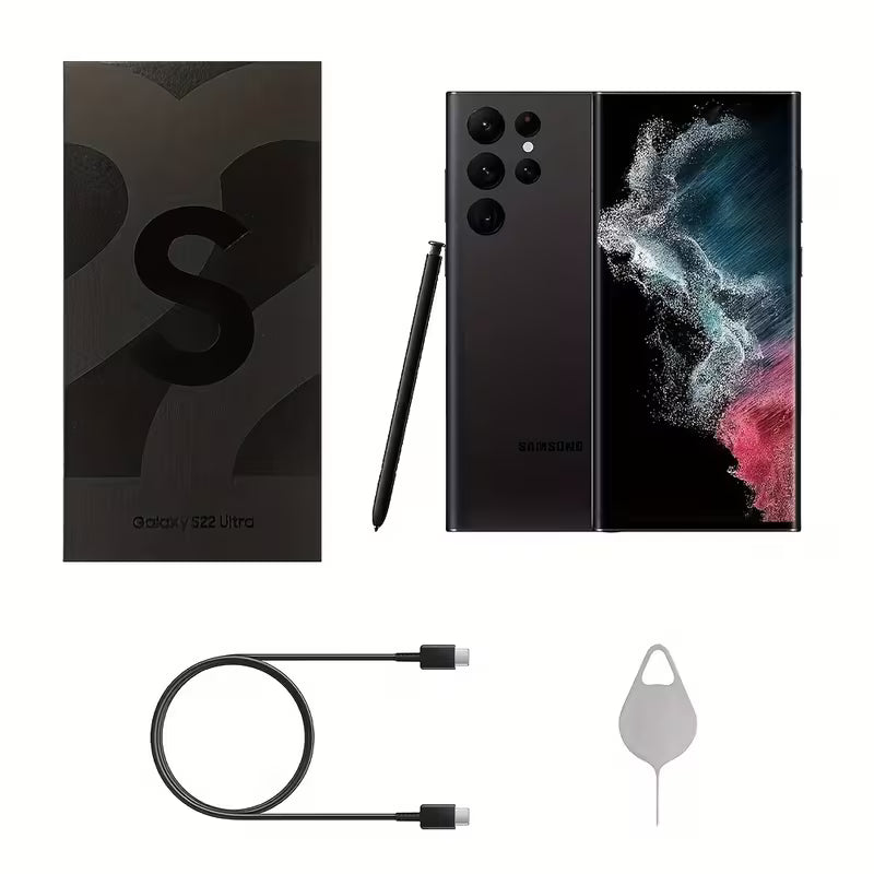 SAMSUNG Galaxy S22 Ultra 5G 8GB + 128GB, 6.8" AMOLED, Black