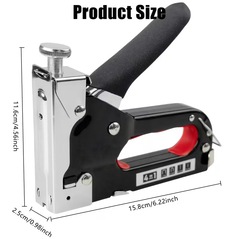 4-in-1 Heavy-Duty Pneumatic Nailer Kit