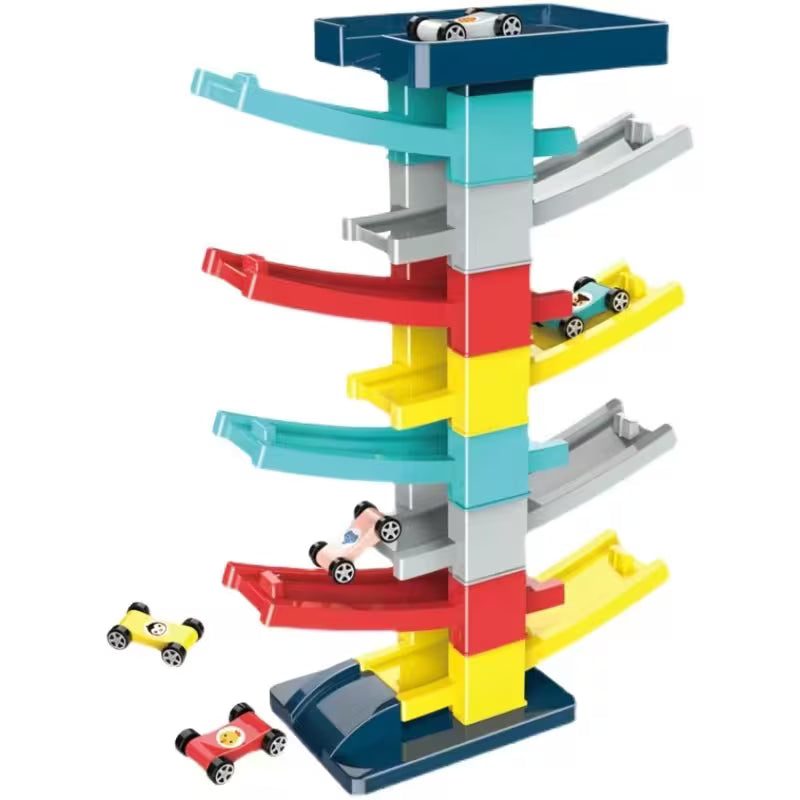 7-Layer Ramp Race Car Set