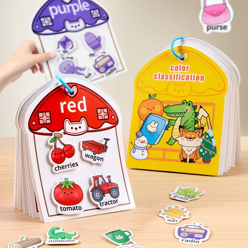 Interactive Learning Busy Book
