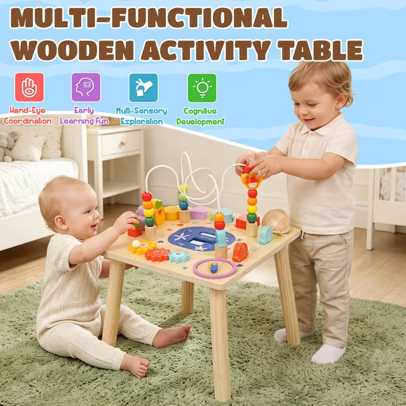 9-In-1 Multifunctional Toddler Activity Table