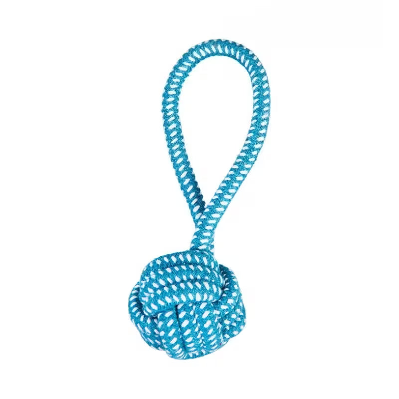 Heavy-Duty Braided Rope Dog Chew Toy, Random Color Set, Random Color