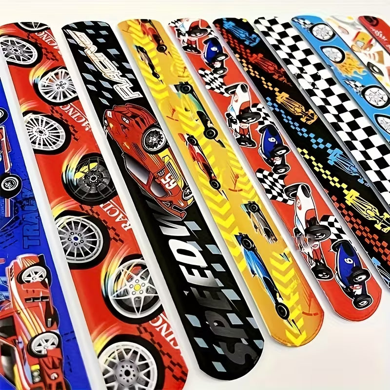 12/36-Piece Race Car Party Decorations Favors Racing Bracelet Racing