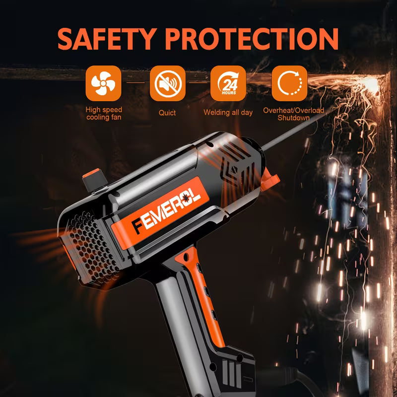 FEMEROL Welding Machine 110V Handheld Welder 120A Portable Stick Welder Hand Held Welder Machine