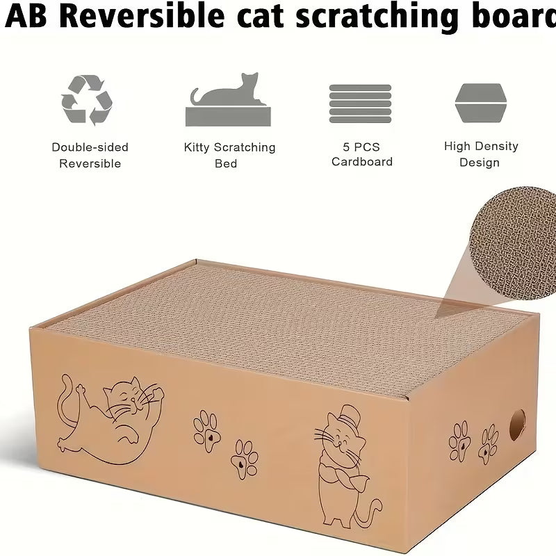 5-layer Large Corrugated Cardboard Cat Scratching Board