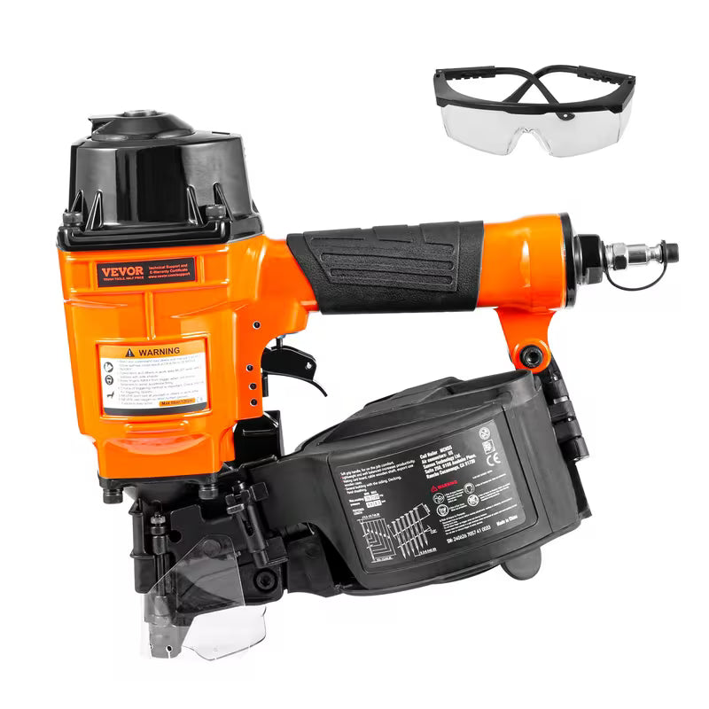 VEVOR MCN55/65/70/83/90 Coil Siding Nailer 1 inch to 2-1/4-inch/1-1/4" to 2-1/2"/1-3/4 to 2-3/4