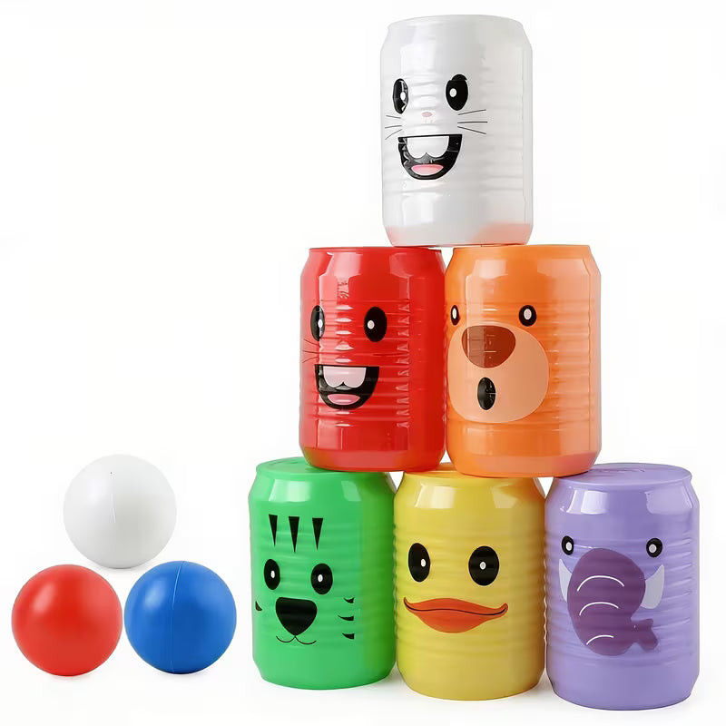 Can Shape Bowling Toy for Kids • Indoor Cans Digital Educational Toy