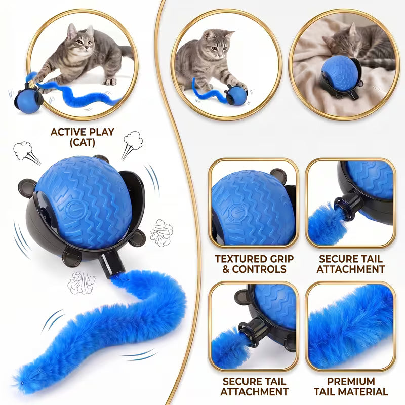 Pet Smart Cat Teaser Ball, a Stress-relief Tool