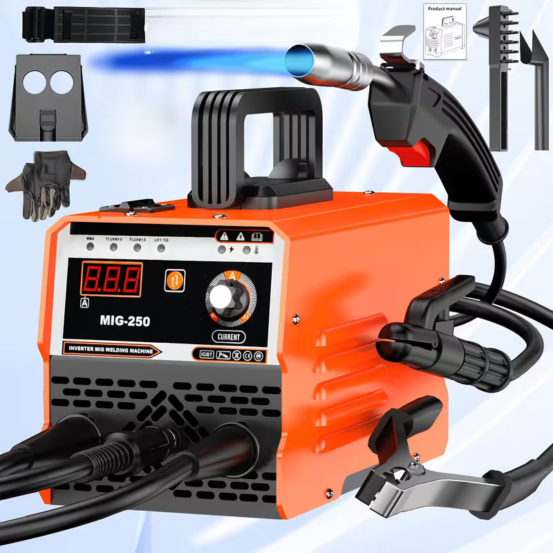MIG-350 Arc Welder, Compact and Lightweight with Powerful Functionality