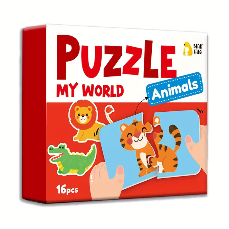 16/32/48-Piece Educational Jigsaw Puzzles