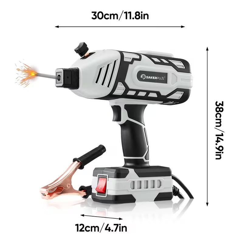 Sakerplus Portable Electric Welder with and Mask 110V