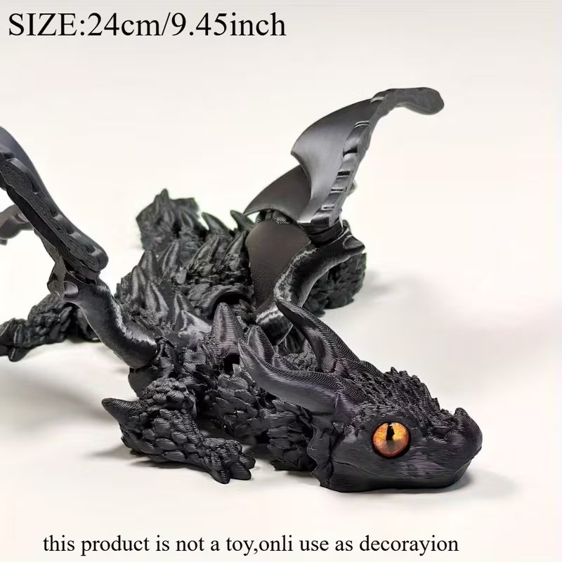 3D Magic Dragon Sculpture