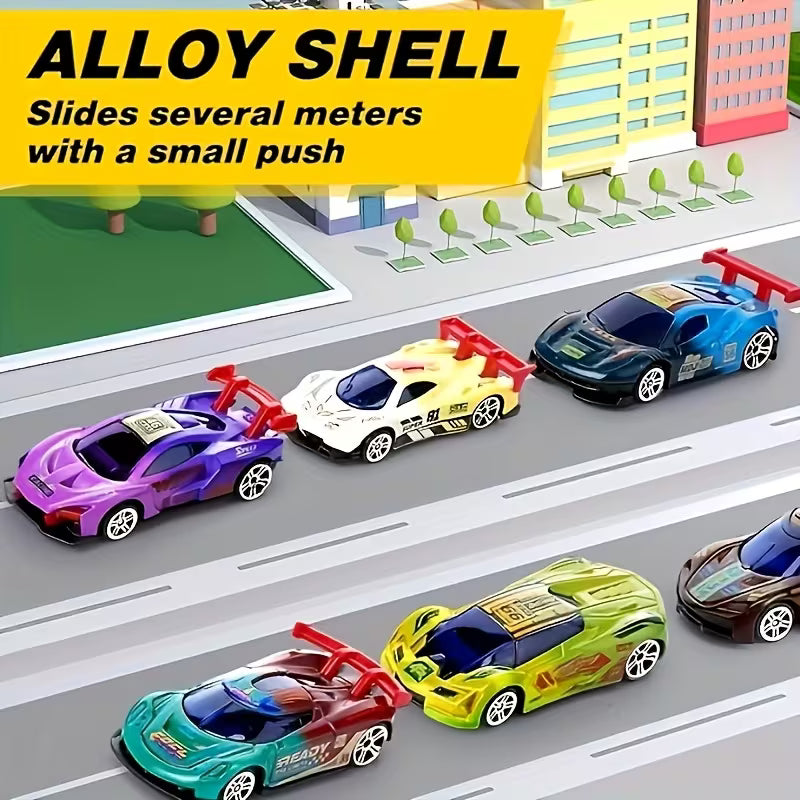 Color-Changing Hot And Cold Racing Car - a Cool Puzzle, Random Color