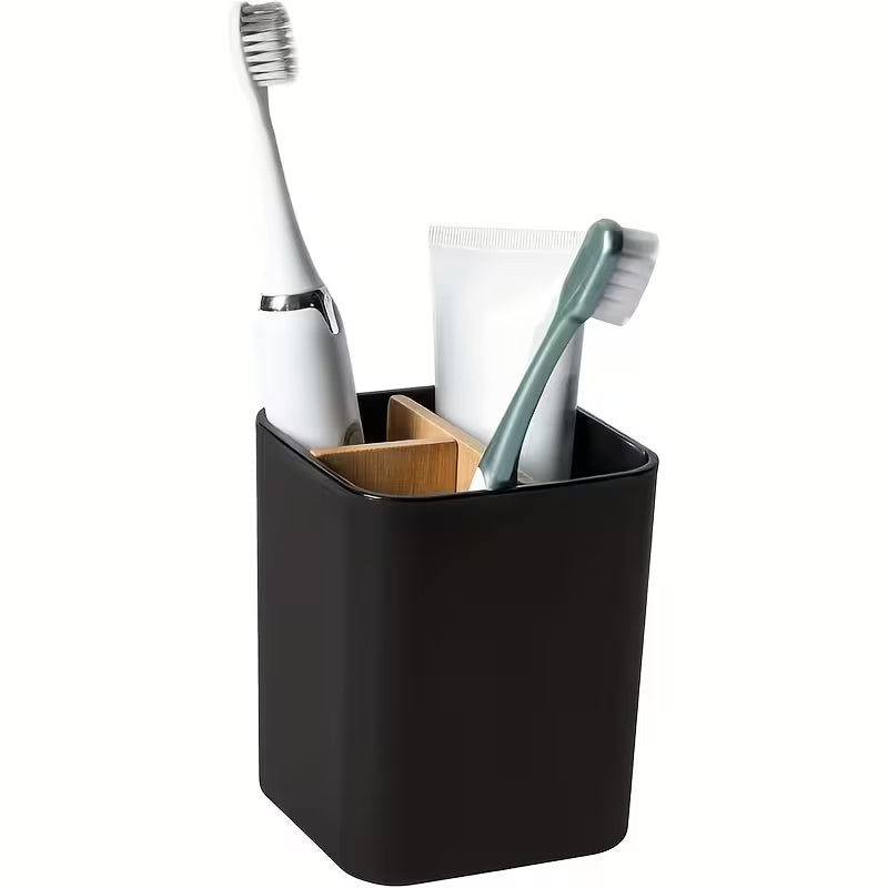 Bathroom Storage Solution Featuring Three Sections Designed