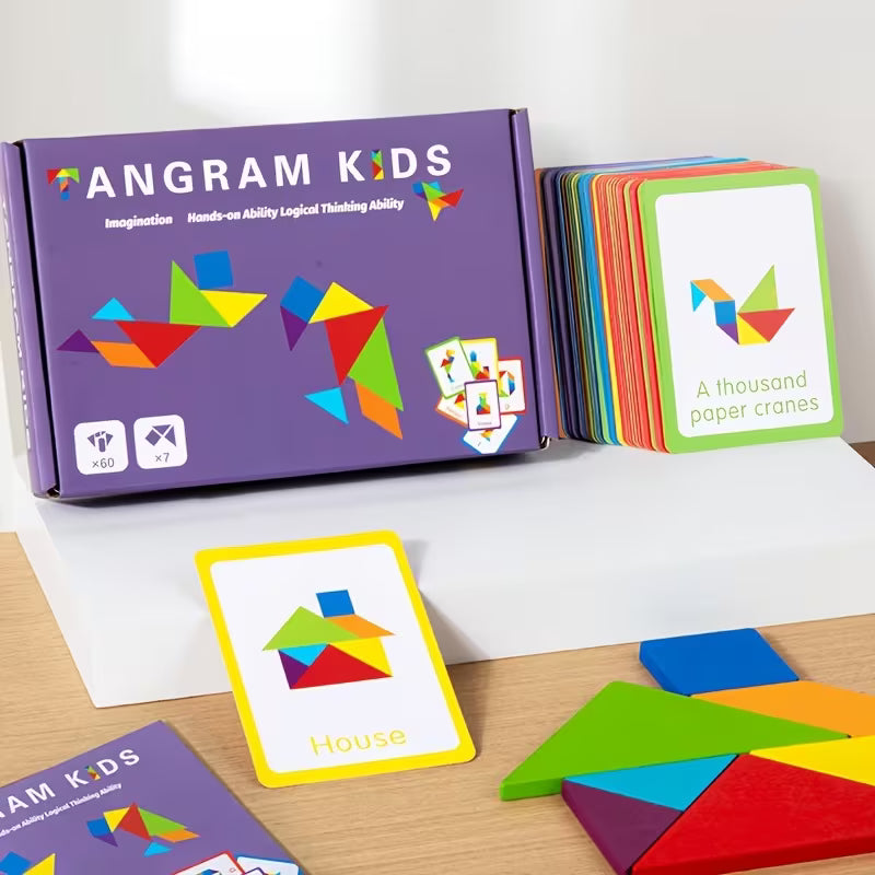 Wooden Block Puzzle Brain Teasers Toys