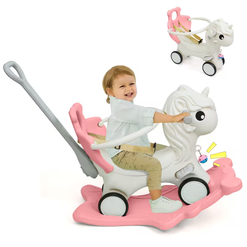 3-In-1 Rocking Horse for Toddlers 12M+